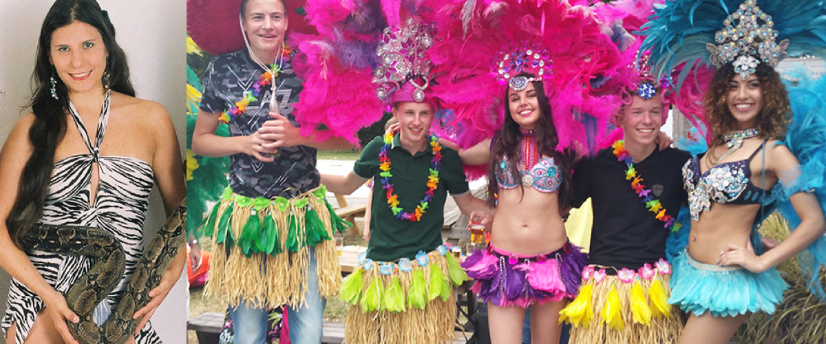 Caribische en tropische themafeesten