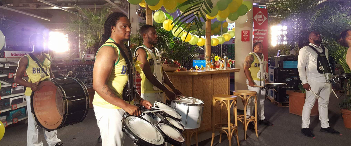 Caribische muziek bedrijfsfeest