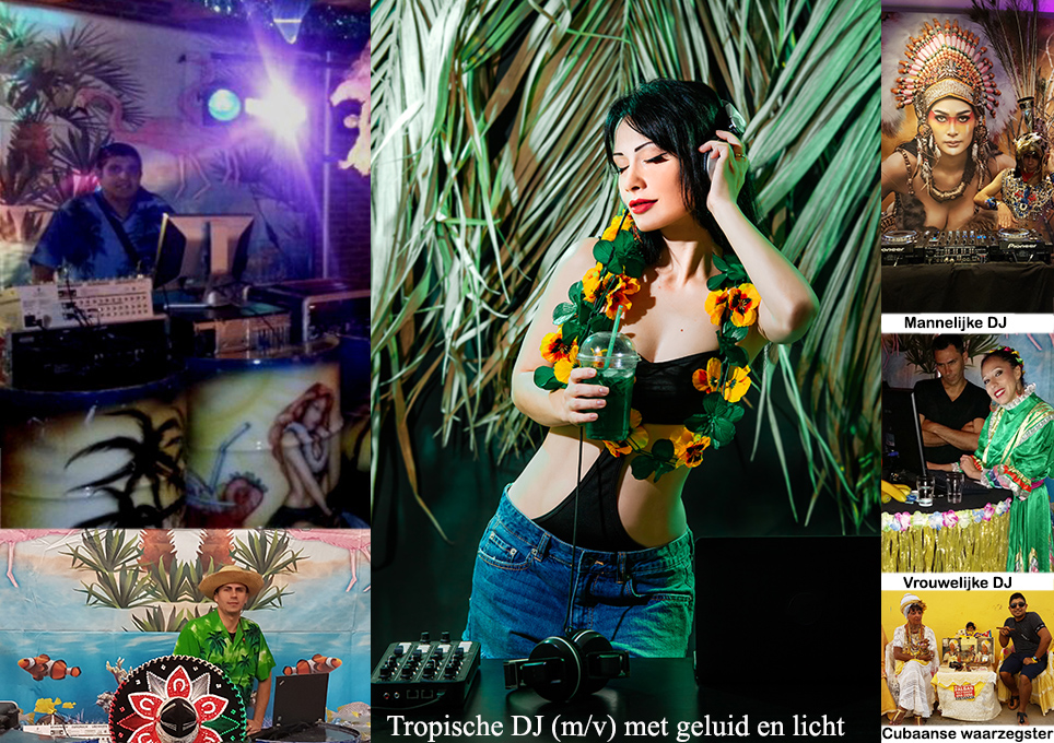 Caribbean thema feest decoratie