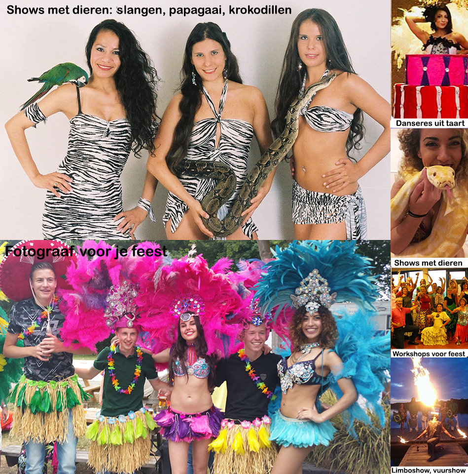 Caribbean thema feest decoratie